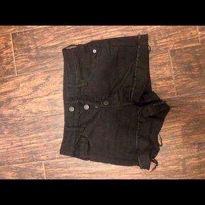 black old navy shorts